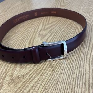 Allen Edmonds Men's Brown Leather Belt